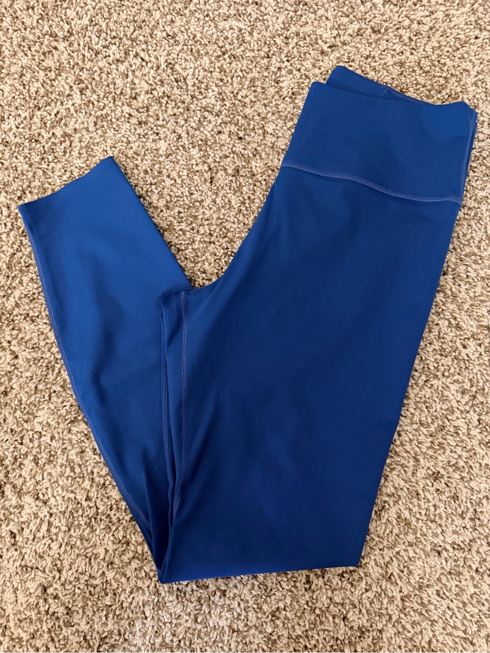 Nike Women's Bright Blue High-Rise Leggings